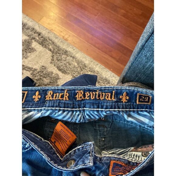 Rock revival Jeans Y2K woman size 29 - Picture 3 of 11